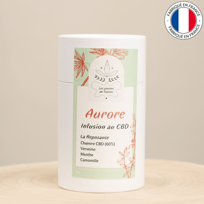 AURORE : Infusion au CBD bio (Amour de Chanvre)