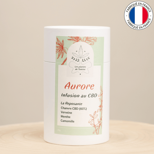 AURORE : Infusion au CBD bio (Amour de Chanvre)
