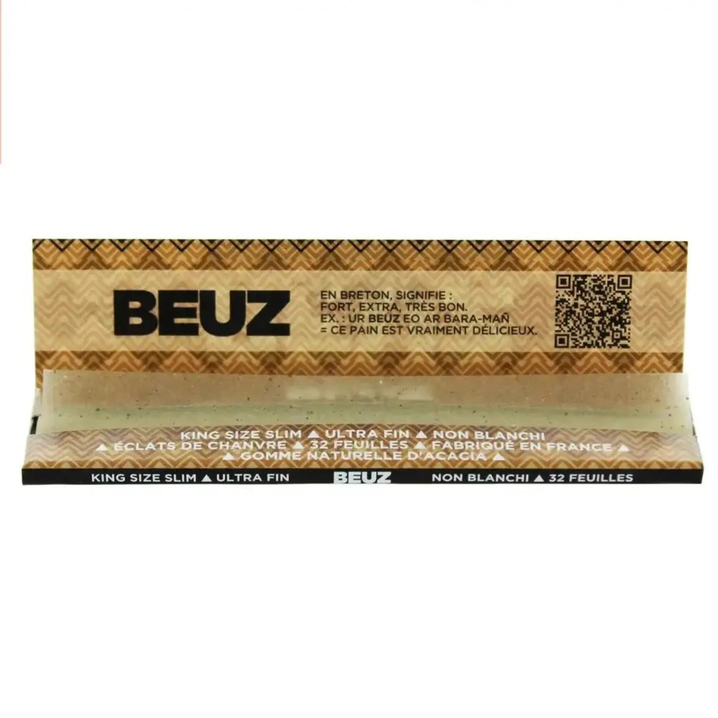 FEUILLES À ROULER SLIM EN CHANVRE - BEUZ® STAR (Amour de Chanvre)