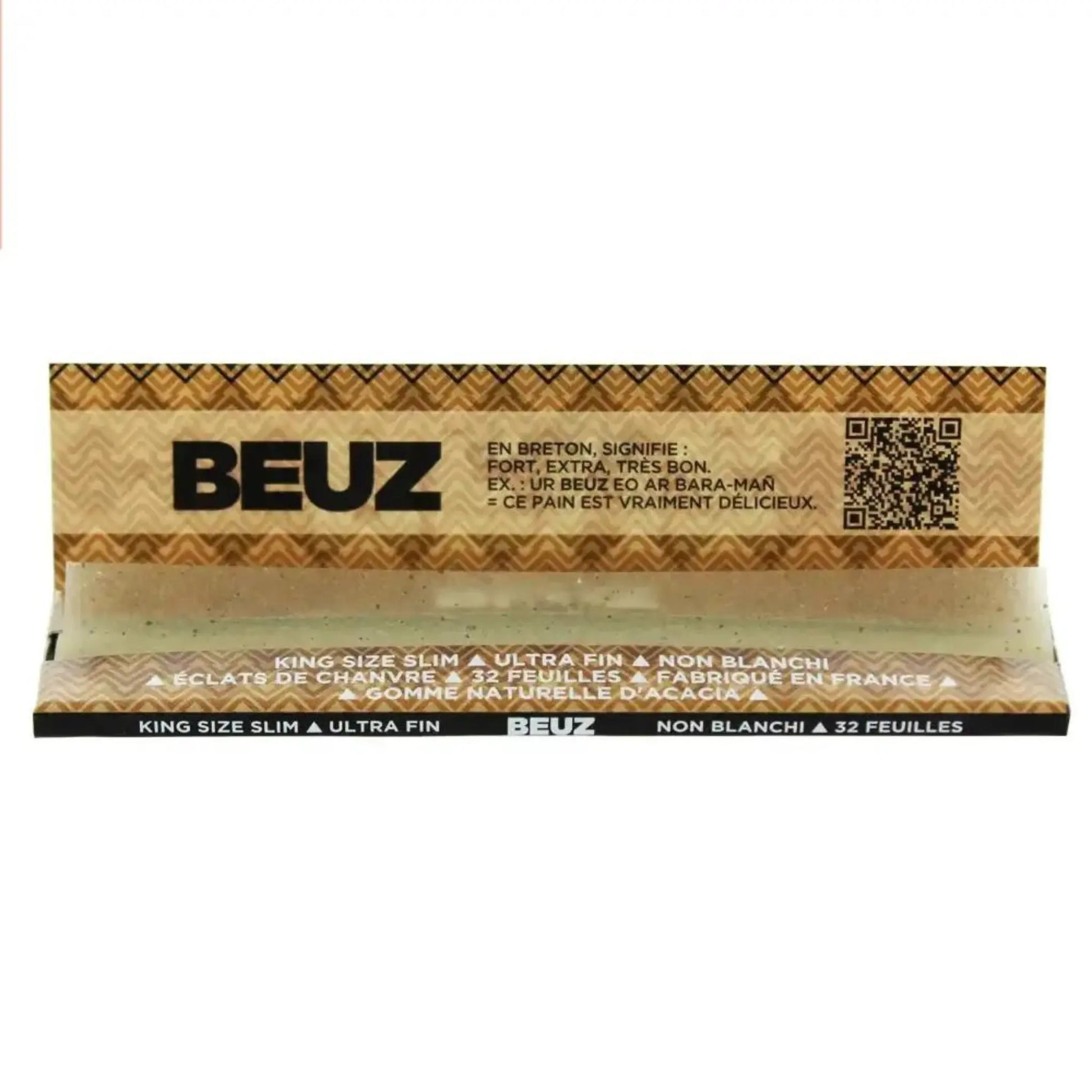FEUILLES À ROULER SLIM EN CHANVRE - BEUZ® STAR (Amour de Chanvre)