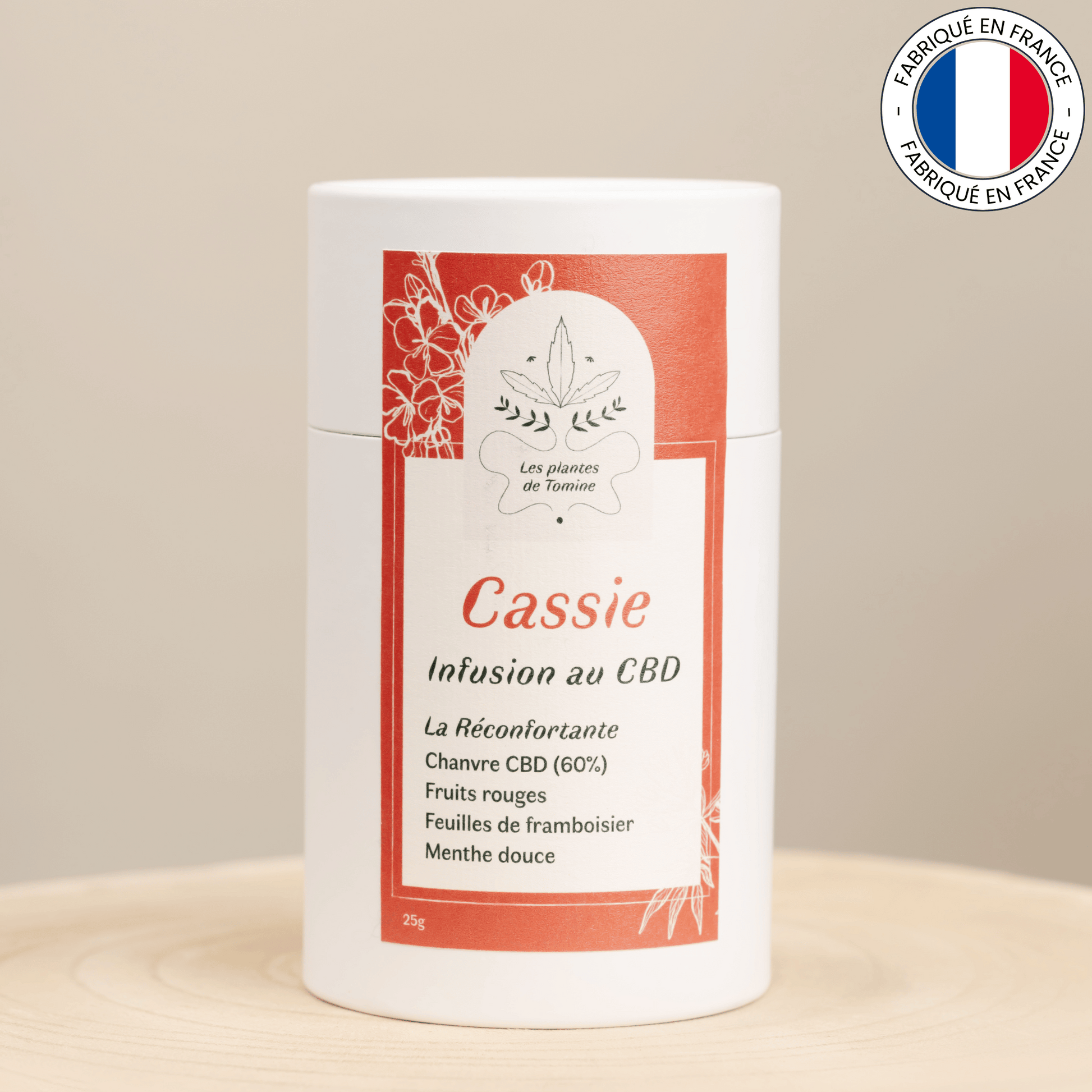 Cassie : Infusion au CBD bio (Amour de Chanvre)