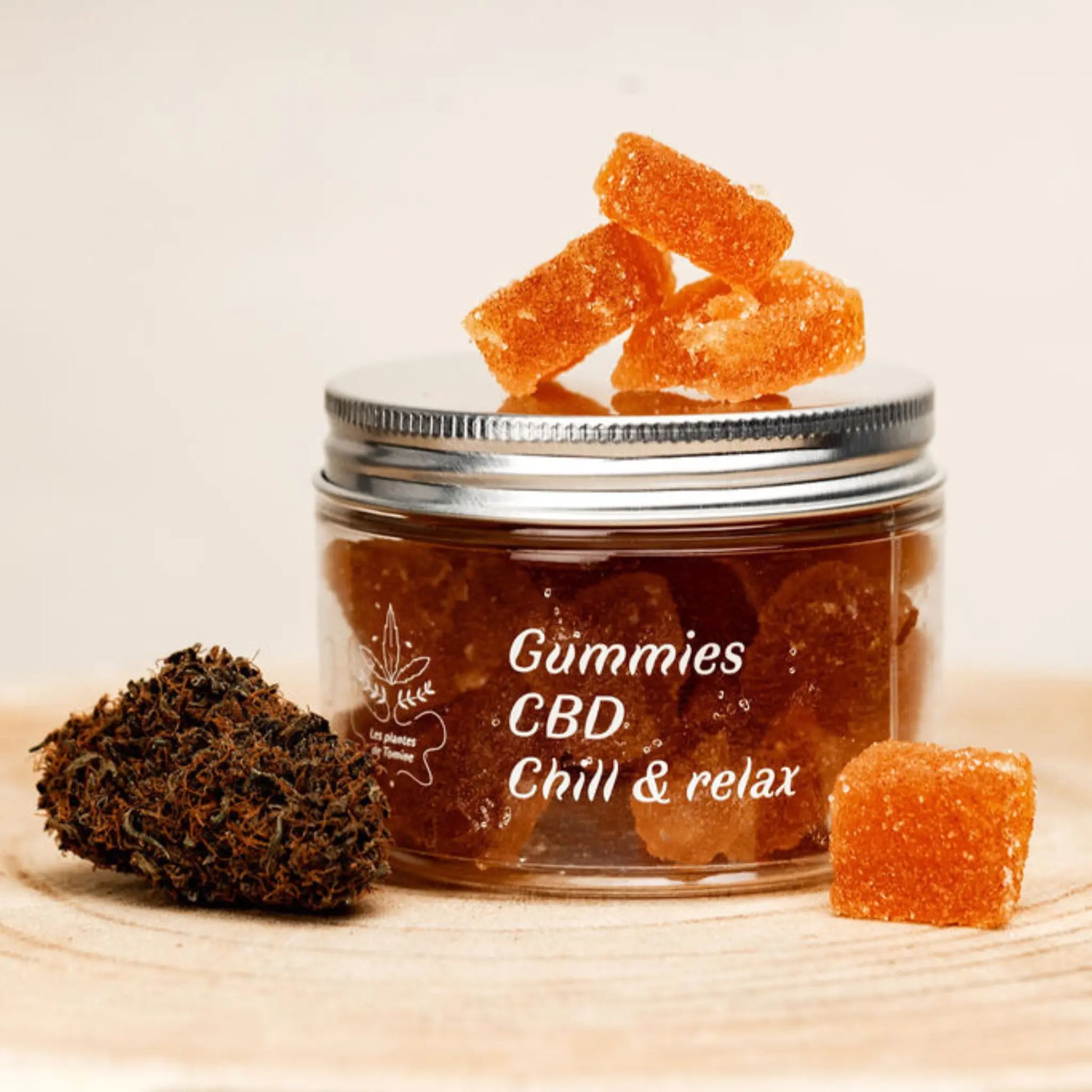 GUMMIES AU CBD BIO - FABRICATION ARTISANALE FRANÇAISE les plantes de tomine
