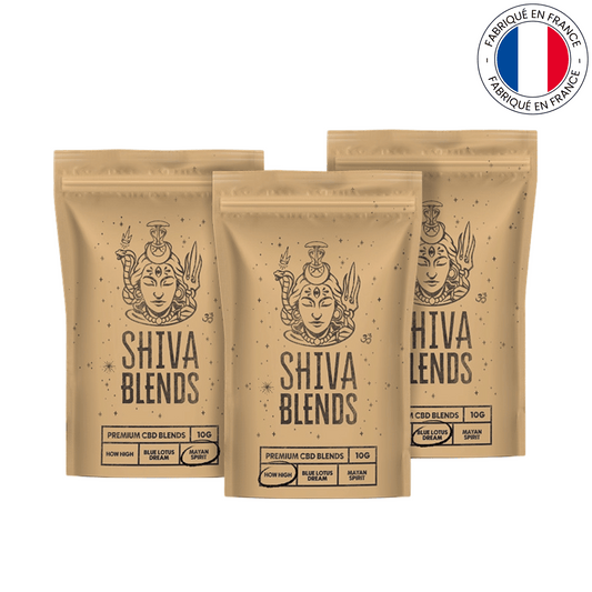 Substitut de tabac " pack découverte " (Shiva Blends)