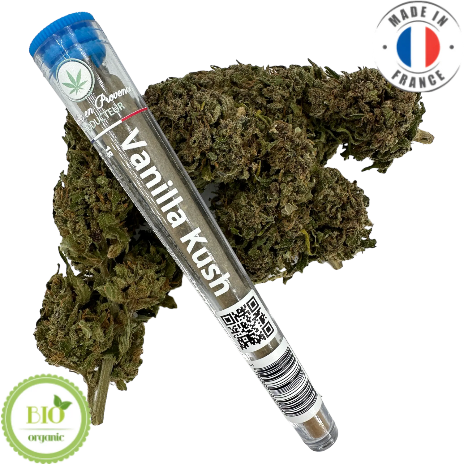 Pre Rolls CBD Bio "Vanilla Kush" (Amour de Chanvre)